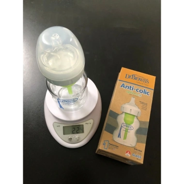 Bình sữa thủy tinh Dr.Brown's Options Plus cổ rộng 150ml - Không BPA, giá 541k 9