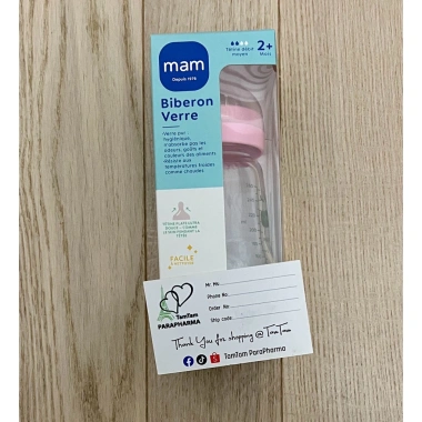 Bình sữa thủy tinh MAM 260ml Đủ màu TamTam, an toàn cho bé, giá chỉ 650.000₫ 9