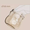 Bình sữa thủy tinh mini cho trẻ sơ sinh - Chống sặc Bionic, đầu núm vú 6