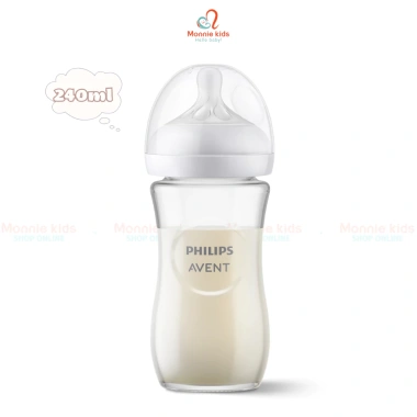 Bình sữa thủy tinh Philips Avent Natural Response 120/240ml - An toàn, giá 483k 7 Bình sữa thủy tinh Philips Avent Natural Response 120/240ml - An toàn, giá 483k 7