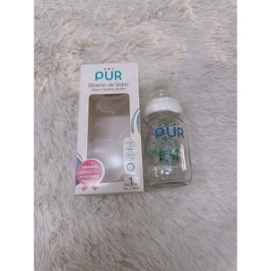 Bình sữa thuỷ tinh Pur cho bé 70ml/130ml/260ml - An toàn, không BPA, giảm giá 292.800 - 240.000