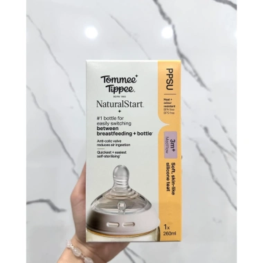 Bình Sữa Tommee Tippee Natural Start 150ml‑260ml nhựa PPSU cho bé, giá chỉ 355.000đ 7