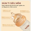 Bình sữa Topgiakids thủy tinh 180ml, núm ti silicon siêu mềm, chống sặc giảm đầy hơi - 89.000₫ 4