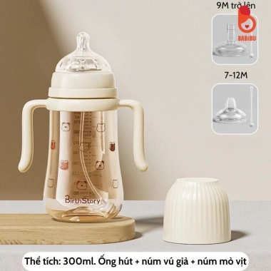 Bình sữa trẻ em 3 núm - Tập uống nước an toàn, thiết kế tiện lợi, giá 29.900 đồng 5 Bình sữa trẻ em 3 núm - Tập uống nước an toàn, thiết kế tiện lợi, giá 29.900 đồng 5