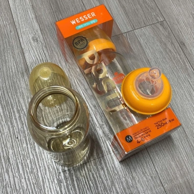 Bình sữa Wesser PPSU cổ hẹp mẫu mới 60/140/240ml, van chống sặc, giá chỉ 92.000 VND 6
