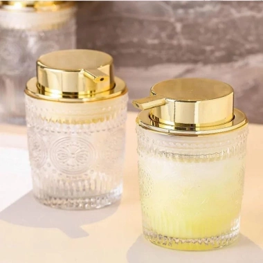 Bình tạo bọt bơm tay DYRUIDOJ - Hộp xà phòng xốp nạp lại thủy tinh 300ml/400ml, sang trọng, bền, chỉ 152.460₫ 3