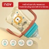Bình tập 3IN1 cho bé 6-12 tháng - Sư tử cute, chống sặc, chống đầy hơi, tay cầm tiện lợi - Giá chỉ 90.000 2