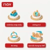 Bình tập 3IN1 cho bé 6-12 tháng - Sư tử cute, chống sặc, chống đầy hơi, tay cầm tiện lợi - Giá chỉ 90.000 8
