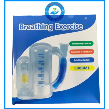 Bình tập thở phế dung - Cụ thổi phục hồi chức năng hô hấp người lớn và trẻ em, giảm giá 2 Bình tập thở phế dung - Cụ thổi phục hồi chức năng hô hấp người lớn và trẻ em, giảm giá 2