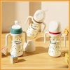 Bình Tập Uống Youkebei 300ml Hoạ Tiết Gấu - Chống Sặc, PP An Toàn, Giá 115k