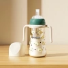 Bình Tập Uống Youkebei 300ml Hoạ Tiết Gấu - Chống Sặc, PP An Toàn, Giá 115k 7