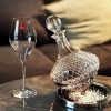 Bình thở rượu vang pha lê cao cấp 1.500ml đế xoay, rót wine glass sang trọng 3