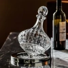 Bình thở rượu vang pha lê cao cấp 1.500ml đế xoay, rót wine glass sang trọng 7