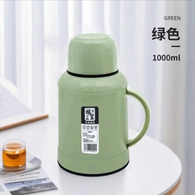 Bình Thủy Giữ Nhiệt Mini 1L - Phích Nước Nóng, Thiết Kế Nhỏ Gọn Tiện Lợi