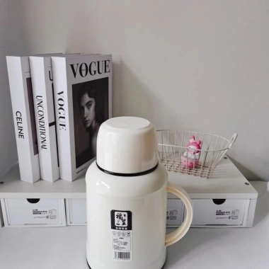 Bình Thủy Giữ Nhiệt Mini 1L - Phích Nước Nóng, Thiết Kế Nhỏ Gọn Tiện Lợi