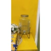 Bình Thuỷ Tinh 3,5L Đựng Nước và Ngâm Rượu, Vòi, Nắp Đậy, Kệ Gỗ Sang Trọng - Giải Nhiệt Mùa Hè 2