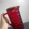 Bình Thủy Tinh CRISTA HOME 1L Vân Caro Nắp Tre - Decor Sang Trọng, Quà Tặng 365k 4