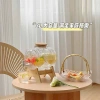 Bình thủy tinh đựng rượu 1L-5L kèm kệ gỗ dày dặn - vòi - Đồ ngâm sang chảnh 6