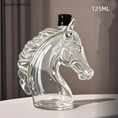 Bình thủy tinh hình ngựa khắc NS - Quà tặng Bourbon Brandy độc đáo, giá 211.970₫ 7
