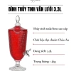 Bình Thủy Tinh Vân Lượi Crista Home 3.3L Cao Cấp MS60.204 - Giá Giảm 699k 2