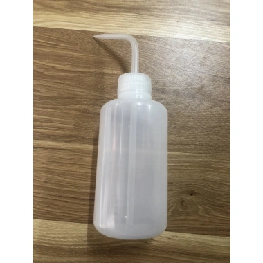 Bình tia nhựa PP 250‑1.000ml, vòi cong tiện, cho nước cất, dung dịch tẩy rửa