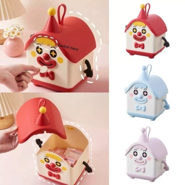 Bình tiết kiệm tiền xu NLINNI – Ngôi nhà Joker dung tích lớn, hộp nhựa bền cho trẻ 6