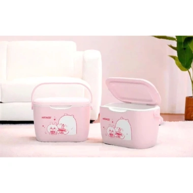 Bình trà sữa 1 lít nắp liền - Thùng đá mini siêu dễ thương, chỉ 38.000 VND