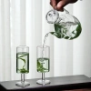 Bình trà thủy tinh Borosilicate trong suốt chịu nhiệt Kiểu cổ điển giá 99.000₫ 5