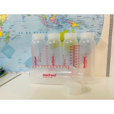 Bình trữ sữa cổ hẹp SteriFeed nhập khẩu Anh Quốc - Thanh Pham giá 100.000đ 4