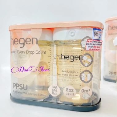 Bình trữ sữa Hegen chính hãng 150ml-330ml - Thân bình bền, giá ưu đãi 180.000 VND 6