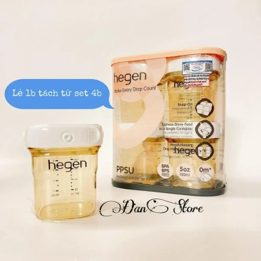 Bình trữ sữa Hegen chính hãng 150ml-330ml - Thân bình bền, giá ưu đãi 180.000 VND 10
