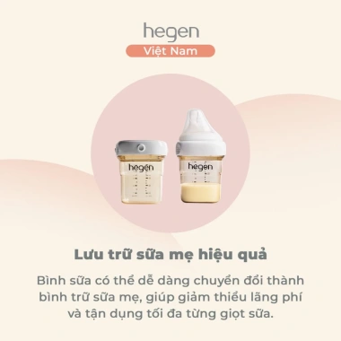 Bình trữ sữa Hegen PPSU 60-240ml - bộ 1-6 bình tiện lợi, an toàn, giảm giá 429k 5