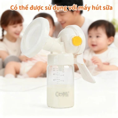 Bình Trữ Sữa Thủy Tinh COMI 180ml-240ml - Lý Tưởng Cho Mẹ và Bé, Giá 78.044 VNĐ