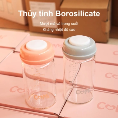 Bình Trữ Sữa Thủy Tinh COMI 180ml-240ml - Lý Tưởng Cho Mẹ và Bé, Giá 78.044 VNĐ