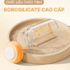 Bình Trữ Sữa Thủy Tinh Emoon 180ml Cổ Rộng Chịu Nhiệt An Toàn cho Sơ Sinh 99.000đ