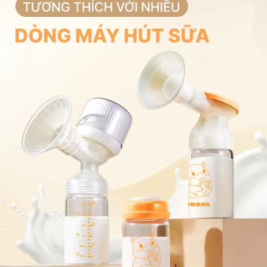 Bình Trữ Sữa Thủy Tinh Emoon 180ml Cổ Rộng Chịu Nhiệt An Toàn cho Sơ Sinh 99.000đ 6 Bình Trữ Sữa Thủy Tinh Emoon 180ml Cổ Rộng Chịu Nhiệt An Toàn cho Sơ Sinh 99.000đ 6