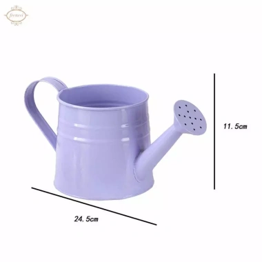 Bình tưới nước Mini chậu trồng cây 9.6x4.5 inch – Hộp hoa mộc mạc, bề mặt mịn, đồ thủ công, tiệc tân gia – 88.550đ