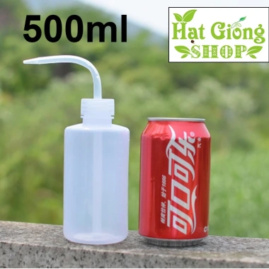 Bình tưới nước vòi cong cho sen đá xương rồng - Giá 19.000₫, tiện dụng