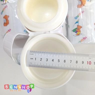 Bình ủ sữa cổ rộng Gumbi cao cấp, an toàn - Hàng Việt Nam, giảm giá 115.000₫ 6