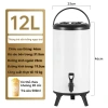 Bình ủ trà sữa 3 lớp inox 6-12L giữ nóng lạnh giá rẻ chỉ 382.250đ 15