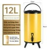 Bình ủ trà sữa 3 lớp inox 6-12L giữ nóng lạnh giá rẻ chỉ 382.250đ 16