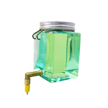 Bình uống nước tự động cho gà, gà con, vẹt và chim cút – Vòi Rutin, giá 15.120₫ 3