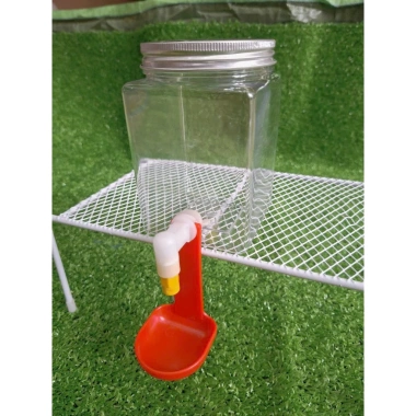 Bình Uống Nước Tự Động cho Gà, Vịt, Chim Cút, Vẹt - Vòi Tiết Kiệm, Dễ Vệ Sinh, Giá 16.521₫