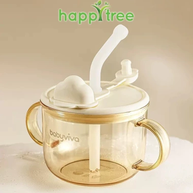 Bình uống sữa Babyviva cao cấp PPSU - An toàn, không BPA, giá ưu đãi 320.000₫