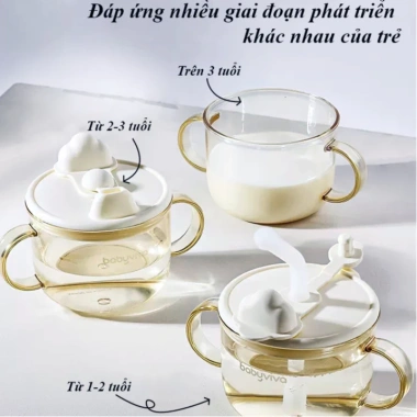 Bình uống sữa Babyviva cao cấp PPSU - An toàn, không BPA, giá ưu đãi 320.000₫ 2 Bình uống sữa Babyviva cao cấp PPSU - An toàn, không BPA, giá ưu đãi 320.000₫ 2