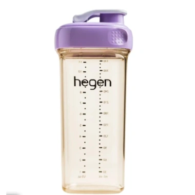 Bình uống thông minh Hegen PPSU 330ml nắp nhỏ chất liệu an toàn, chống tràn, giá 539k