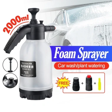 Bình xịt bọt tuyết 2.000ml áp suất mạnh, rửa xe hơi xe máy, bọt dày, giá 98.900đ