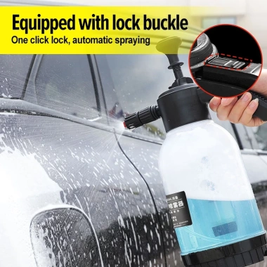 Bình xịt bọt tuyết 2.000ml áp suất mạnh, rửa xe hơi xe máy, bọt dày, giá 98.900đ