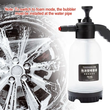 Bình xịt bọt tuyết 2.000ml áp suất mạnh, rửa xe hơi xe máy, bọt dày, giá 98.900đ