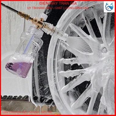 Bình Xịt Bọt Tuyết Rửa Xe Hơi Áp Suất Cao Trong Suốt Chính Hãng - Giá Ưu Đãi 68k
